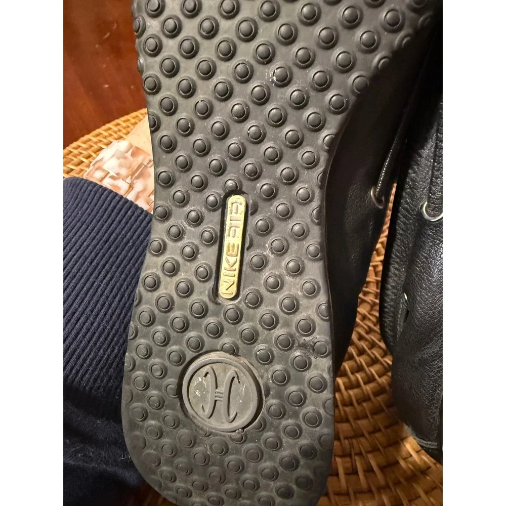 Cole Haan G Series Nike Air Black Leather Ballet Flats Womens 6.5 B